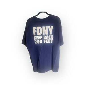 90’s Vintage FDNY. XXL Heavy Weight T Shirt EUC